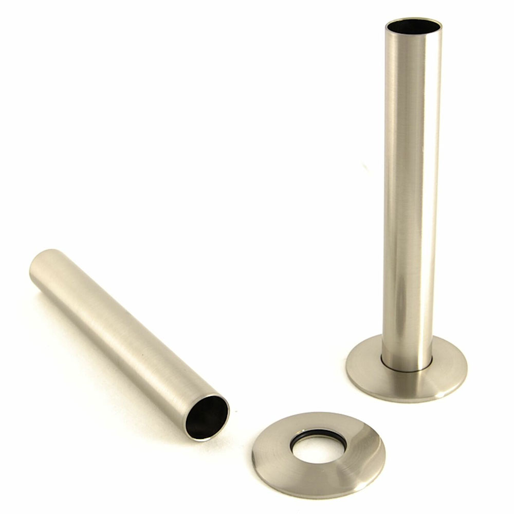 130mm pipe sleeves – Satin Nickel