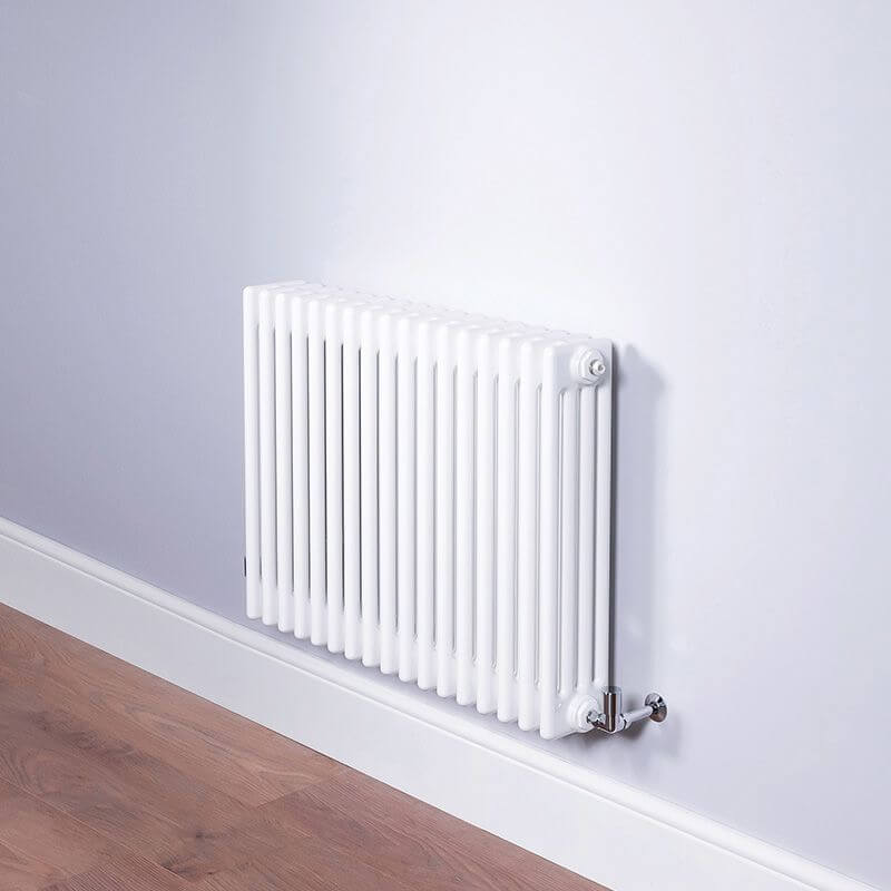 Verona 4 Column Horizontal Radiator – 600mm x 1376mm – 8086 BTU’s