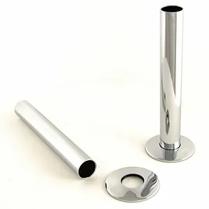 Chrome 130mm Pipe Sleeves