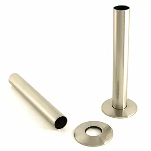 Satin Nickel 130mm Pipe Sleeves