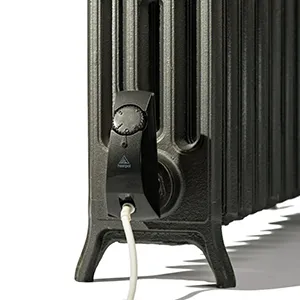 Anthracite Element – White Cable