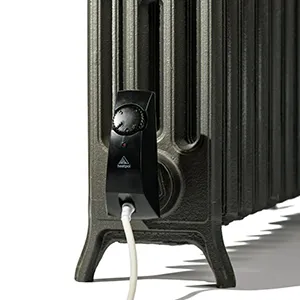 Matt Black Element – White Cable