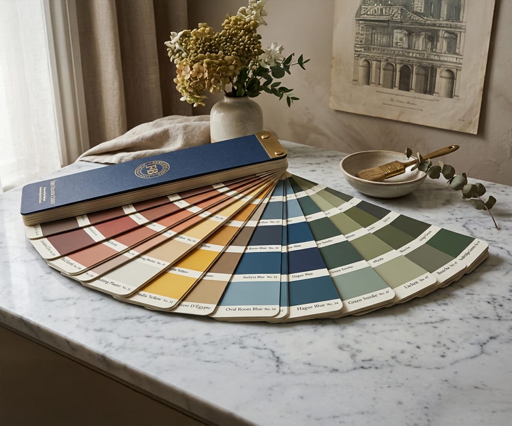 Cast iron radiator colour samples