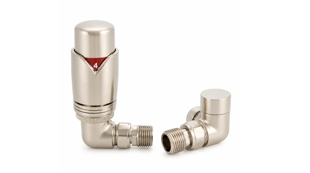 Contemporary Corner Radiator Valve