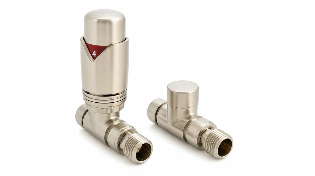 Contemporary Straight Radiator Valve