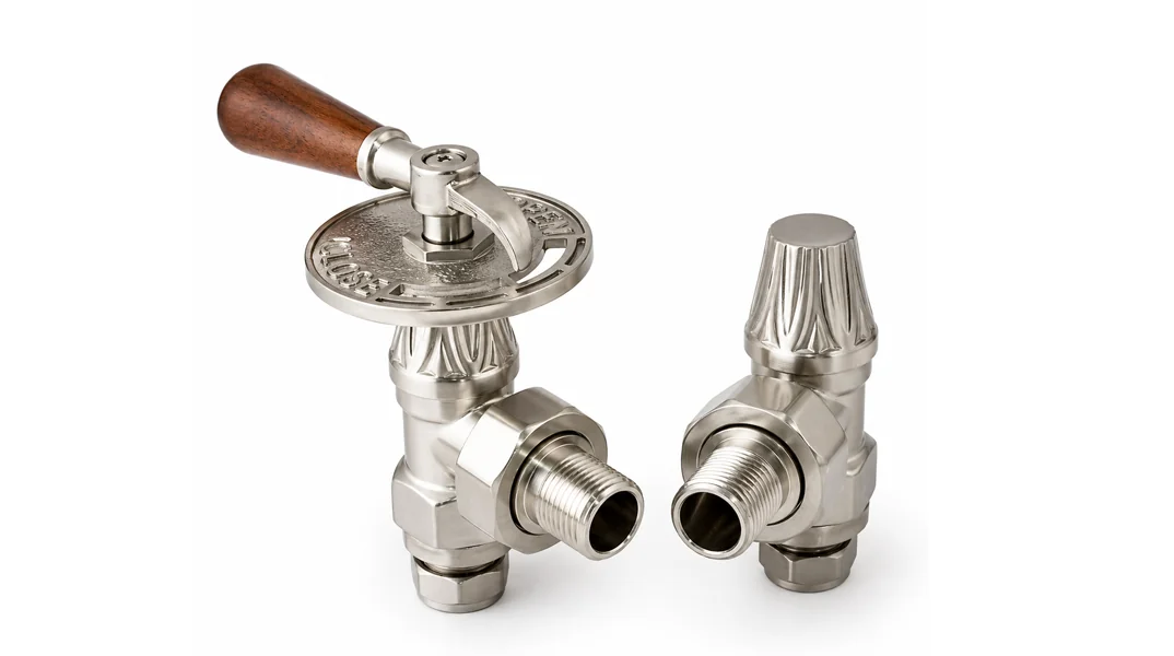 Traditional Lever Angled Radiator Valve